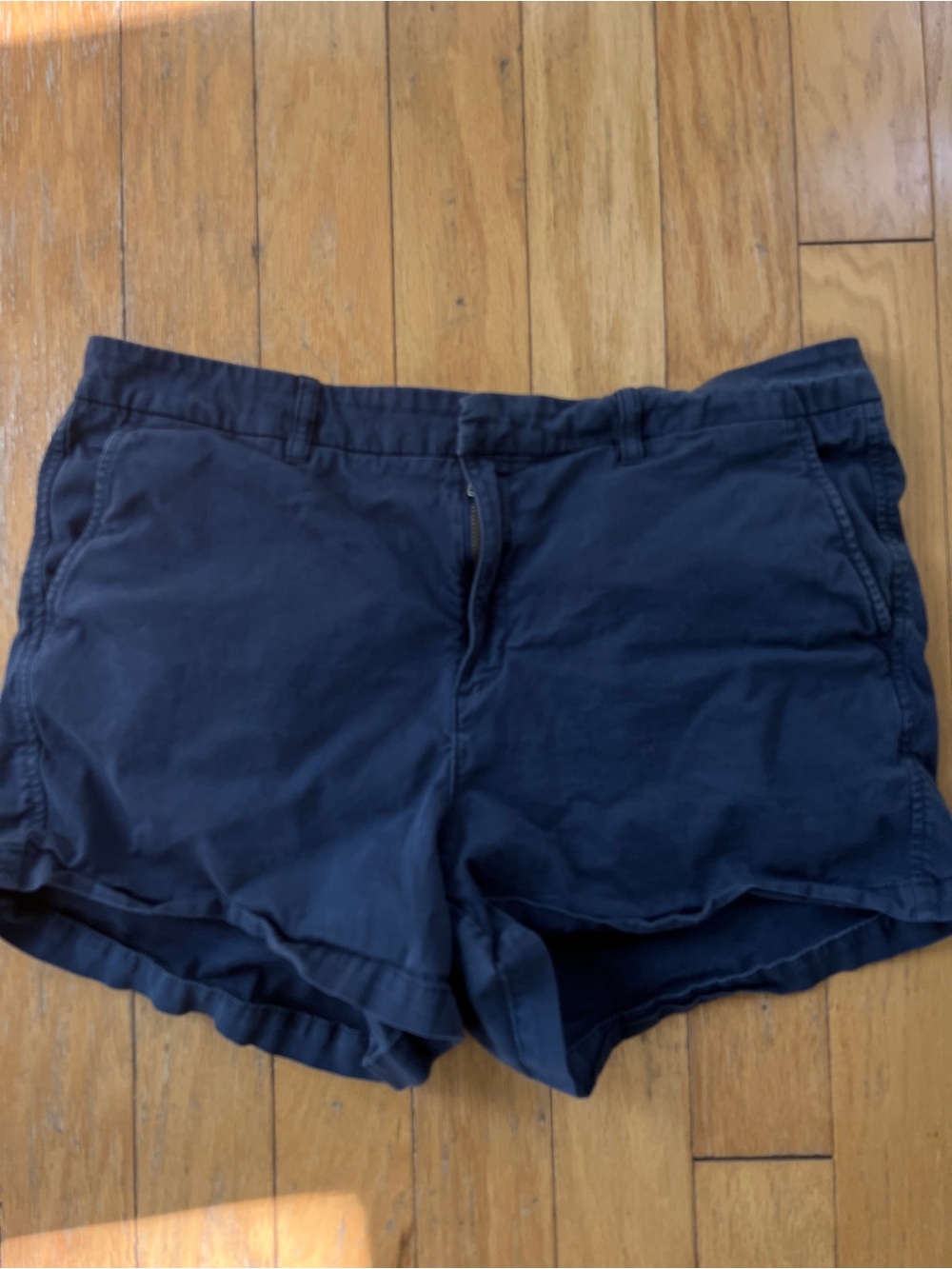 Quince Navy Women's Cargo Shorts